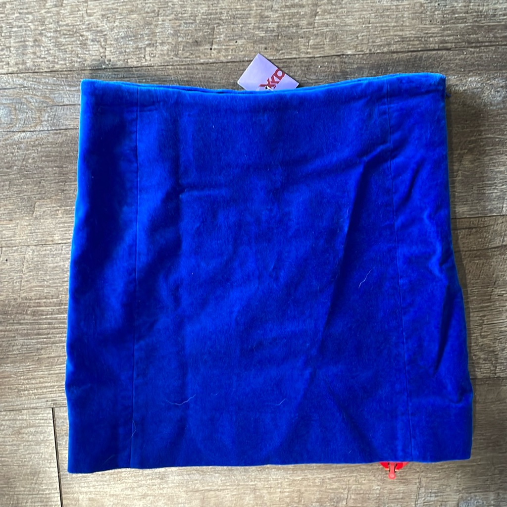 Nwt Frame Velvet Mini Skirt